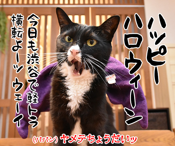 ハロウィンだからトリック オア トリートッ