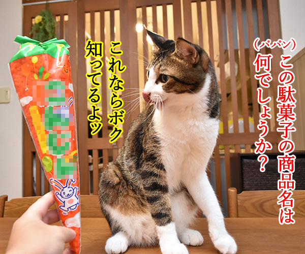 駄菓子4コマ『一本でもにんじんなのよッ』